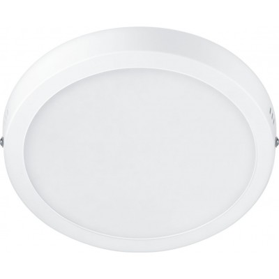 屋内埋め込み式照明 Philips Magneos 12W 円形 形状 Ø 21 cm. ダウンライト。表面実装 バスルーム そして ホール. クラシック スタイル. 白い カラー