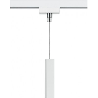 Осветительная арматура Trio DUOline 35×6 cm. Опора для установки подвески на электрические рельсы Гостинная и спальная комната. Современный Стиль. Пластик и Поликарбонат. Белый Цвет