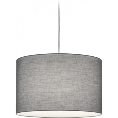 Lampe à suspension Trio DUOline Ø 40 cm. Salle et chambre. Style moderne. Plastique et Polycarbonate. Couleur gris