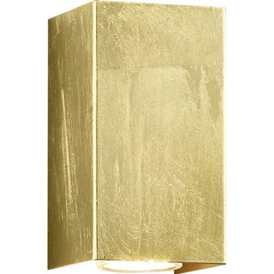 Aplique de pared interior Trio Cleo 15×8 cm. Salón y dormitorio. Estilo moderno. Metal. Color dorado