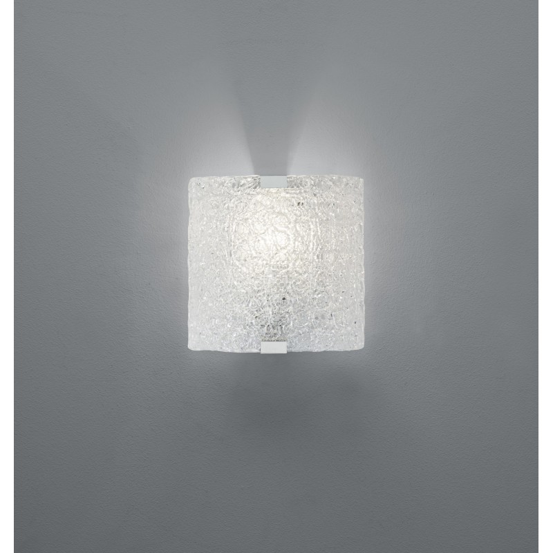 19,95 € Free Shipping | Indoor wall light Trio Sweety 20×20 cm. Living room and bedroom. Modern Style. Metal casting. Matt nickel Color