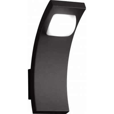 94,95 € Kostenloser Versand | Außenwandleuchte Trio Seine 6.5W 3000K Warmes Licht. 21×8 cm. Integrierte LED Aluminiumguss. Anthrazit Farbe