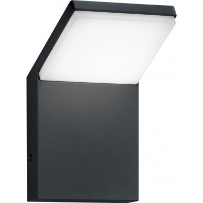 Außenwandleuchte Trio Pearl 9W 3000K Warmes Licht. 16×11 cm. Integrierte LED Aluminiumguss. Anthrazit Farbe
