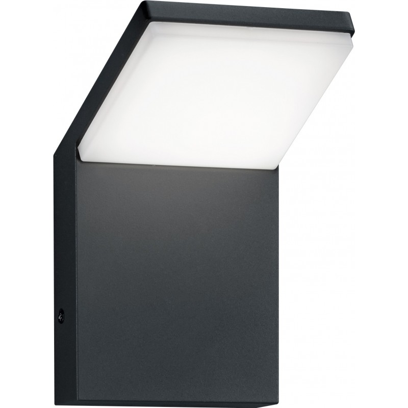 96,95 € Envio grátis | Aplique de parede ao ar livre Trio Pearl 9W 3000K Luz quente. 16×11 cm. LED integrado Terraço e jardim. Estilo moderno. Alumínio fundido. Cor antracite