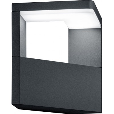 Applique da esterno Trio Ganges 9W 3000K Luce calda. 17×15 cm. LED integrato Fusione di alluminio. Colore antracite