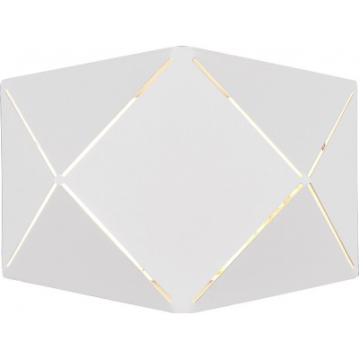 Настенный светильник для дома Trio Zandor 6.5W 3000K Теплый свет. 18×13 cm. встроенный светодиод Гостинная и спальная комната. Современный Стиль. Металл. Белый Цвет