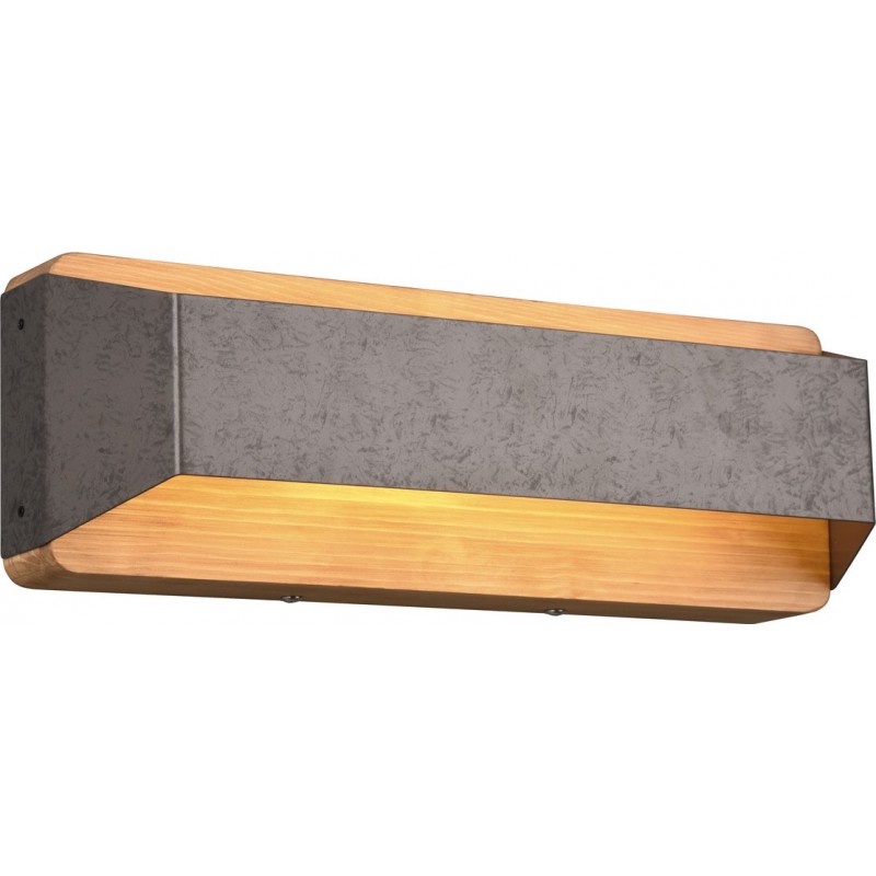79,95 € Free Shipping | Indoor wall light Trio Arino 13.5W 3000K Warm light. 35×12 cm. Integrated LED Living room and bedroom. Modern Style. Metal casting. Old nickel Color