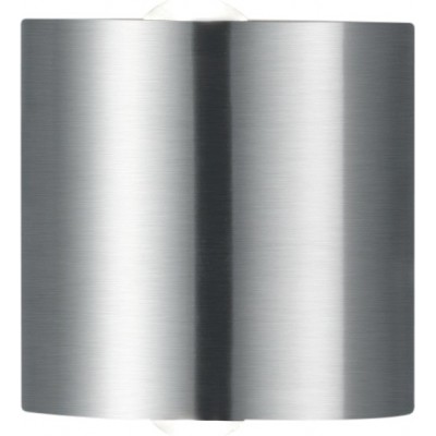 Настенный светильник для дома Trio Wales 3.2W 3000K Теплый свет. 9×9 cm. встроенный светодиод Гостинная и спальная комната. Современный Стиль. Металл. Матовый никель Цвет