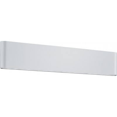 104,95 € Free Shipping | Outdoor wall light Trio Thames II 8W 3000K Warm light. 47×9 cm. Integrated LED Terrace and garden. Modern Style. Cast aluminum. White Color