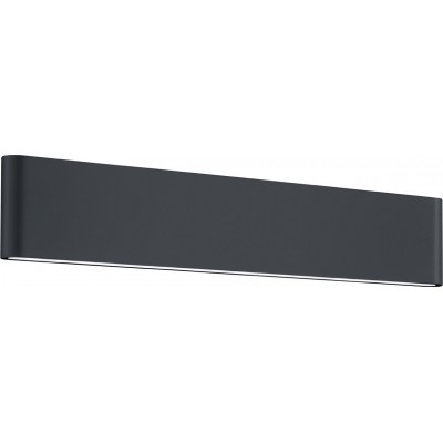 104,95 € Free Shipping | Outdoor wall light Trio Thames II 8W 3000K Warm light. 47×9 cm. Integrated LED Terrace and garden. Modern Style. Cast aluminum. Anthracite Color