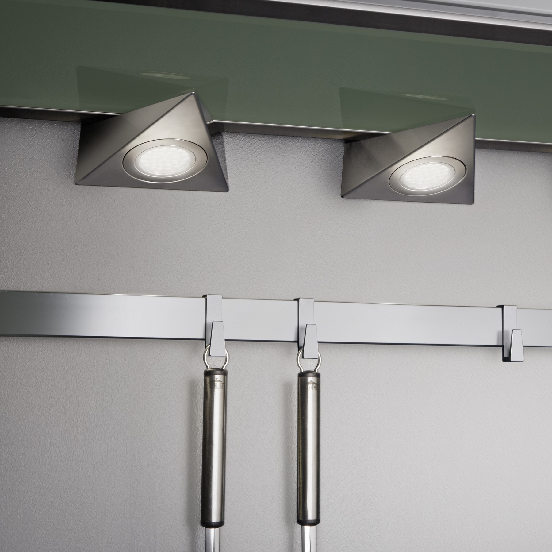 59,95 € Kostenloser Versand | Innenwandleuchte Trio Ecco 3W 3000K Warmes Licht. 12×12 cm. Integrierte LED Metall. Matt nickel Farbe