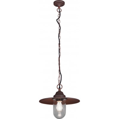 59,95 € Free Shipping | Outdoor lamp Trio Brenta Ø 30 cm. Hanging lamp Terrace and garden. Vintage Style. Cast aluminum. Oxide Color