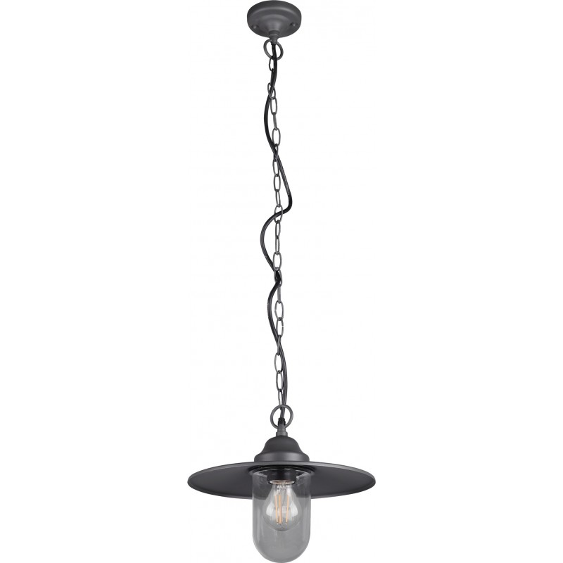56,95 € Free Shipping | Outdoor lamp Trio Brenta Ø 30 cm. Hanging lamp Terrace and garden. Vintage Style. Cast aluminum. Anthracite Color