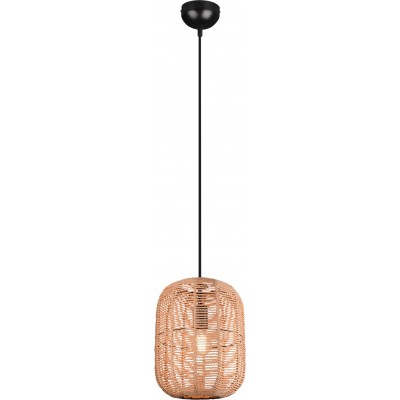 75,95 € Free Shipping | Hanging lamp Trio Runa Ø 25 cm. Metal casting. Black Color