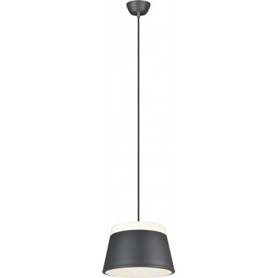 Lampe à suspension Trio Baroness Ø 25 cm. Salle, cuisine et chambre. Style moderne. Métal. Couleur anthracite
