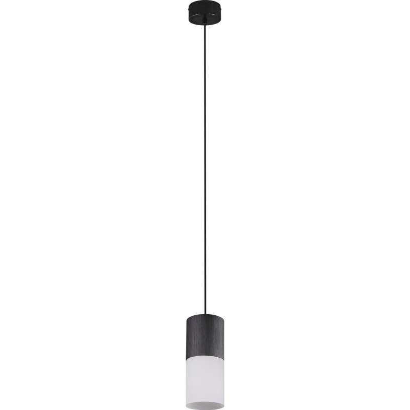 48,95 € Free Shipping | Hanging lamp Trio Robin Ø 10 cm. Living room and bedroom. Modern Style. Metal casting. Black Color