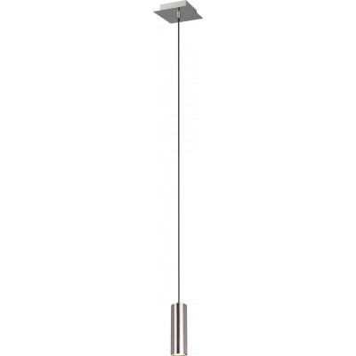Lámpara colgante Trio Marley 150×12 cm. Salón y dormitorio. Estilo moderno. Metal. Color níquel mate