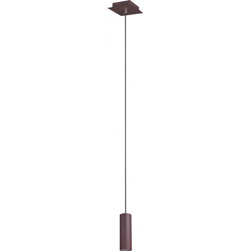 14,95 € Free Shipping | Hanging lamp Trio Marley 150×12 cm. Living room and bedroom. Modern Style. Metal casting. Oxide Color