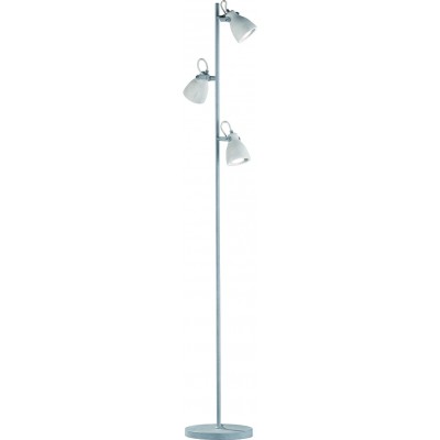 Lampada da pavimento Trio Concrete 160×34 cm. Soggiorno e camera da letto. Stile moderno. Metallo. Colore grigio