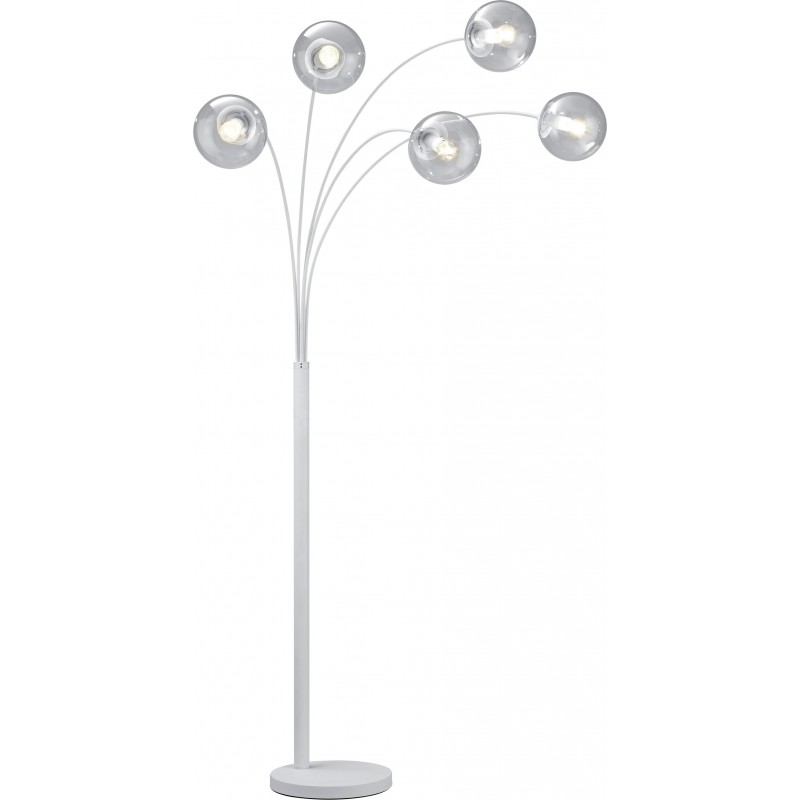 149,95 € Kostenloser Versand | Stehlampe Trio Balini 180×30 cm. Wohnzimmer und schlafzimmer. Modern Stil. Metall. Weiß Farbe