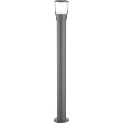 76,95 € Free Shipping | Luminous beacon Trio Shannon 7W 3000K Warm light. Ø 12 cm. Vertical pole luminaire. Integrated LED Terrace and garden. Modern Style. Cast aluminum. Anthracite Color