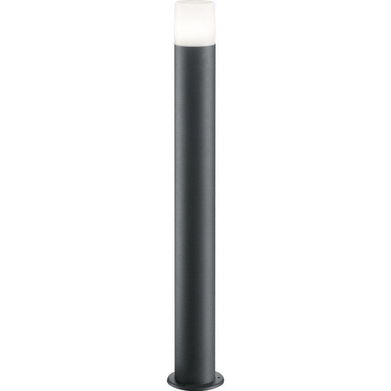57,95 € Free Shipping | Luminous beacon Trio Hoosic Ø 12 cm. Vertical pole luminaire Terrace and garden. Modern Style. Cast aluminum. Anthracite Color