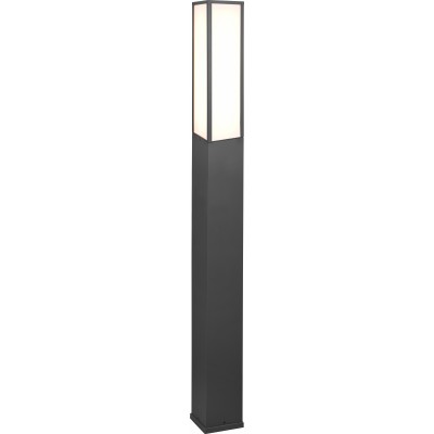 246,95 € Free Shipping | Luminous beacon Trio Fuerte 15W 3000K Warm light. 155×15 cm. Vertical pole luminaire. Integrated LED Terrace and garden. Modern Style. Cast aluminum. Anthracite Color