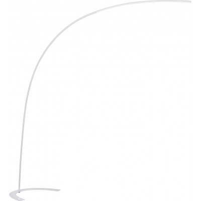 193,95 € Envio grátis | Luminária de piso Trio Shanghai 18W 3000K Luz quente. 210×65 cm. LED reguláveis Metais. Cor branco