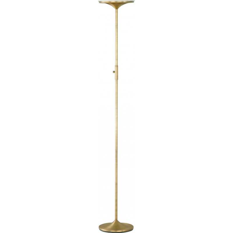 148,95 € 送料無料 | フロアランプ Trio Arango 20W 3000K 暖かい光. Ø 31 cm. 調光可能なLED リビングルーム, ベッドルーム そして オフィス. クラシック スタイル. 金属. 古い銅 カラー