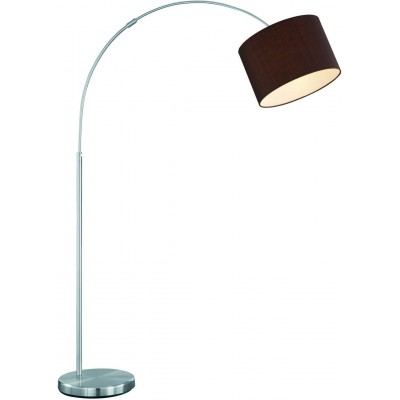 73,95 € Kostenloser Versand | Stehlampe Trio Hotel 215×30 cm. Verstellbare Höhe Metall. Matt nickel Farbe