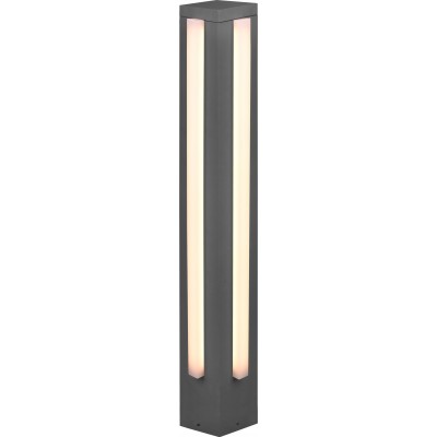 281,95 € Free Shipping | Luminous beacon Trio Mitchell 16.5W 3000K Warm light. 80×14 cm. Vertical pole luminaire. Integrated LED Terrace and garden. Modern Style. Cast aluminum. Anthracite Color