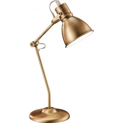 61,95 € Free Shipping | Table lamp Trio Jasper 45×15 cm. Living room and bedroom. Vintage Style. Metal casting. Old copper Color