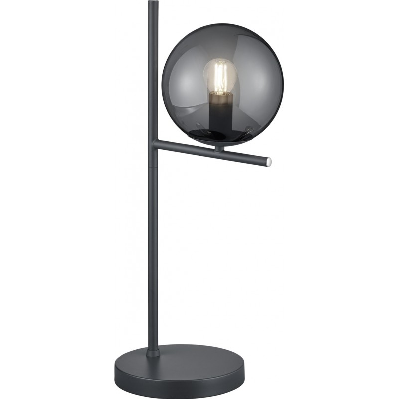 49,95 € Free Shipping | Table lamp Trio Pure 52×18 cm. Living room and bedroom. Modern Style. Metal casting. Anthracite Color