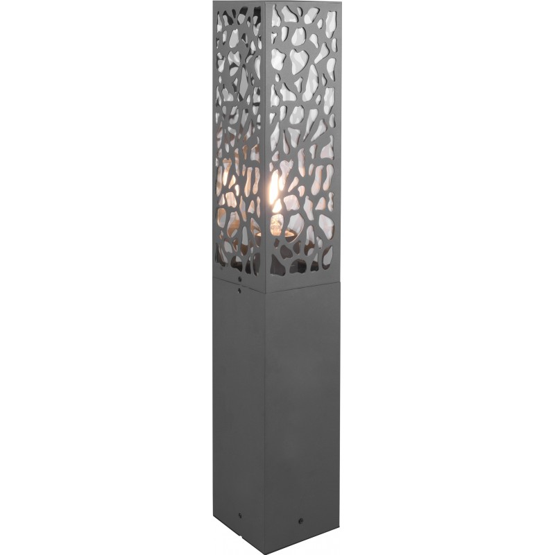 79,95 € Free Shipping | Luminous beacon Trio Cooper 60×10 cm. Vertical pole luminaire Terrace and garden. Modern Style. Steel. Anthracite Color