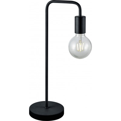 Lâmpada de mesa Trio Diallo 51×15 cm. Metais. Cor preto