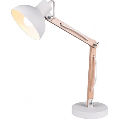 Desk lamp Trio Kimi 50×16 cm. Metal casting. White Color