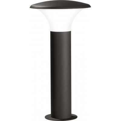 Leuchtfeuer Trio Kongo 5W 3000K Warmes Licht. Ø 26 cm. Vertikale Mastleuchte. Austauschbare LED Aluminiumguss. Anthrazit Farbe