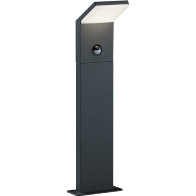 Luminous beacon Trio Pearl 9W 3000K Warm light. 50×14 cm. Vertical pole luminaire. Integrated LED. Motion sensor Cast aluminum. Anthracite Color
