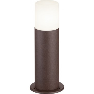 38,95 € Free Shipping | Luminous beacon Trio Hoosic Ø 12 cm. Vertical pole luminaire Cast aluminum. Oxide Color