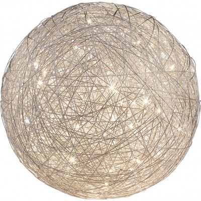 Lampada da tavolo Trio Thunder 8W 3000K Luce calda. Ø 30 cm. LED integrato Metallo. Colore cromato