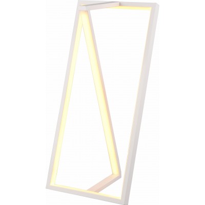 124,95 € Kostenloser Versand | Tischlampe Trio Edge 9W 44×21 cm. Weiße LED mit einstellbarer Farbtemperatur Wohnzimmer und schlafzimmer. Modern Stil. Metall. Weiß Farbe