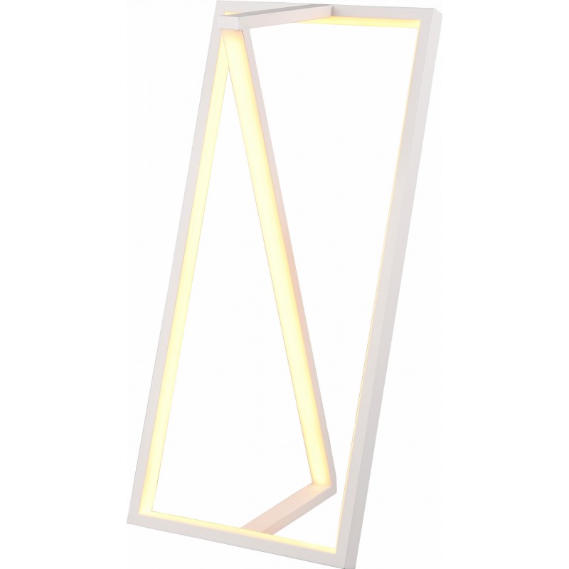124,95 € Envoi gratuit | Lampe de table Trio Edge 9W 44×21 cm. LED blanche avec température de couleur réglable Salle et chambre. Style moderne. Métal. Couleur blanc