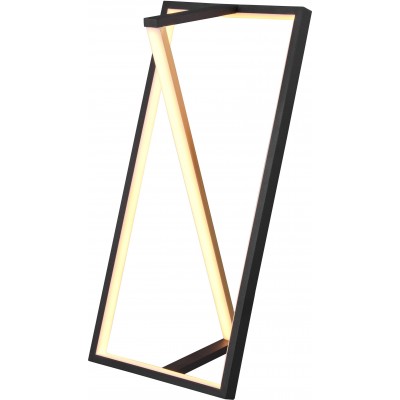Tischlampe Trio Edge 9W 44×21 cm. Weiße LED mit einstellbarer Farbtemperatur Wohnzimmer und schlafzimmer. Modern Stil. Metall. Schwarz Farbe