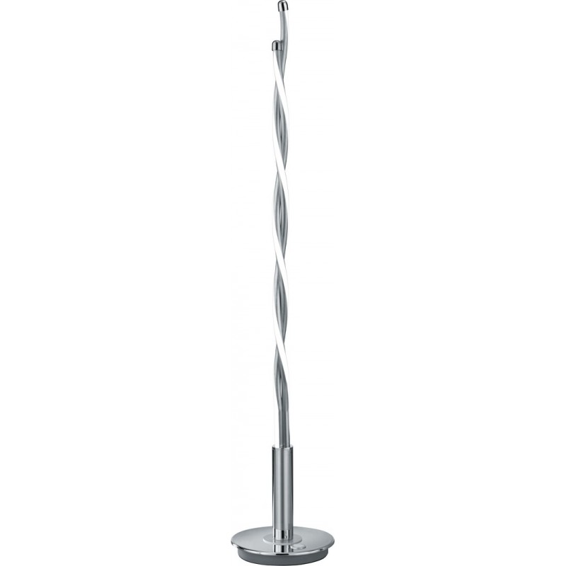 63,95 € Kostenloser Versand | Tischlampe Trio Portofino 8W 3000K Warmes Licht. Ø 16 cm. Integrierte LED. Touch-Funktion Wohnzimmer und schlafzimmer. Modern Stil. Metall. Überzogenes chrom Farbe