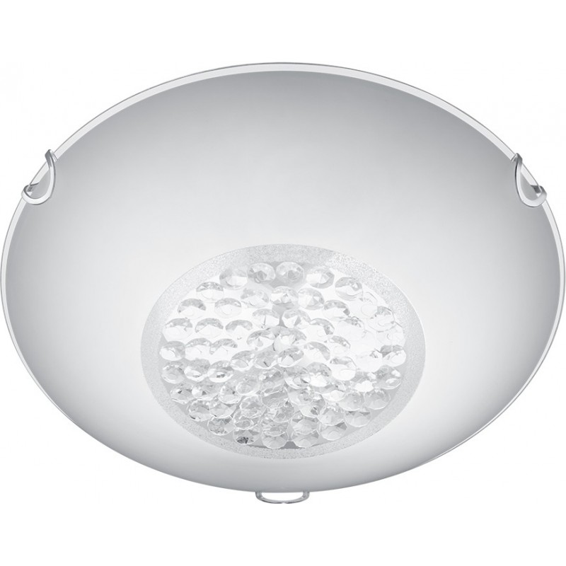 16,95 € Free Shipping | Indoor ceiling light Trio Cormint Round Shape Ø 30 cm. Living room and bedroom. Modern Style. Metal casting. Plated chrome Color