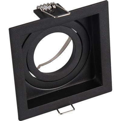 Recessed lighting Trio Kenai 10×9 cm. Directional light Living room and bedroom. Modern Style. Metal casting. Black Color