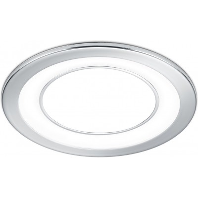 22,95 € Kostenloser Versand | Inneneinbauleuchte Trio Core 10W 3000K Warmes Licht. Ø 15 cm. Integrierte LED Plastik und polycarbonat. Überzogenes chrom Farbe