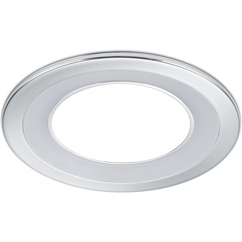 23,95 € Free Shipping | Recessed lighting Trio Core 10W 3000K Warm light. Ø 15 cm. Integrated LED Living room and bedroom. Modern Style. Plastic and polycarbonate. Plated chrome Color