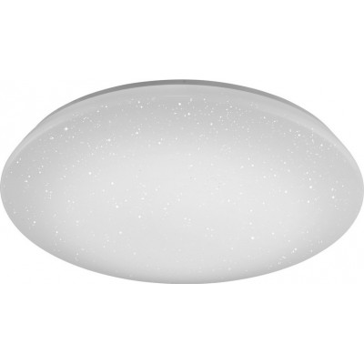 296,95 € Free Shipping | Indoor ceiling light Trio Nalida 40W Round Shape Ø 74 cm. Star effect. Dimmable multicolor RGBW LED. Remote control. WiZ Compatible Living room and bedroom. Modern Style. Plastic and Polycarbonate. White Color