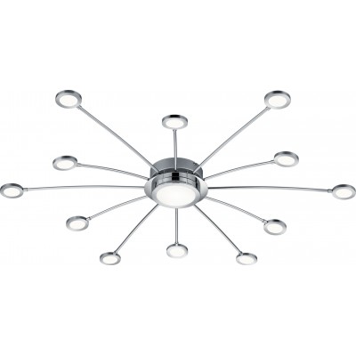 237,95 € Envoi gratuit | Lustre Trio Bodrum 2.3W Ø 100 cm. LED RGBW multicolore à intensité variable. Télécommande Métal. Couleur chromé